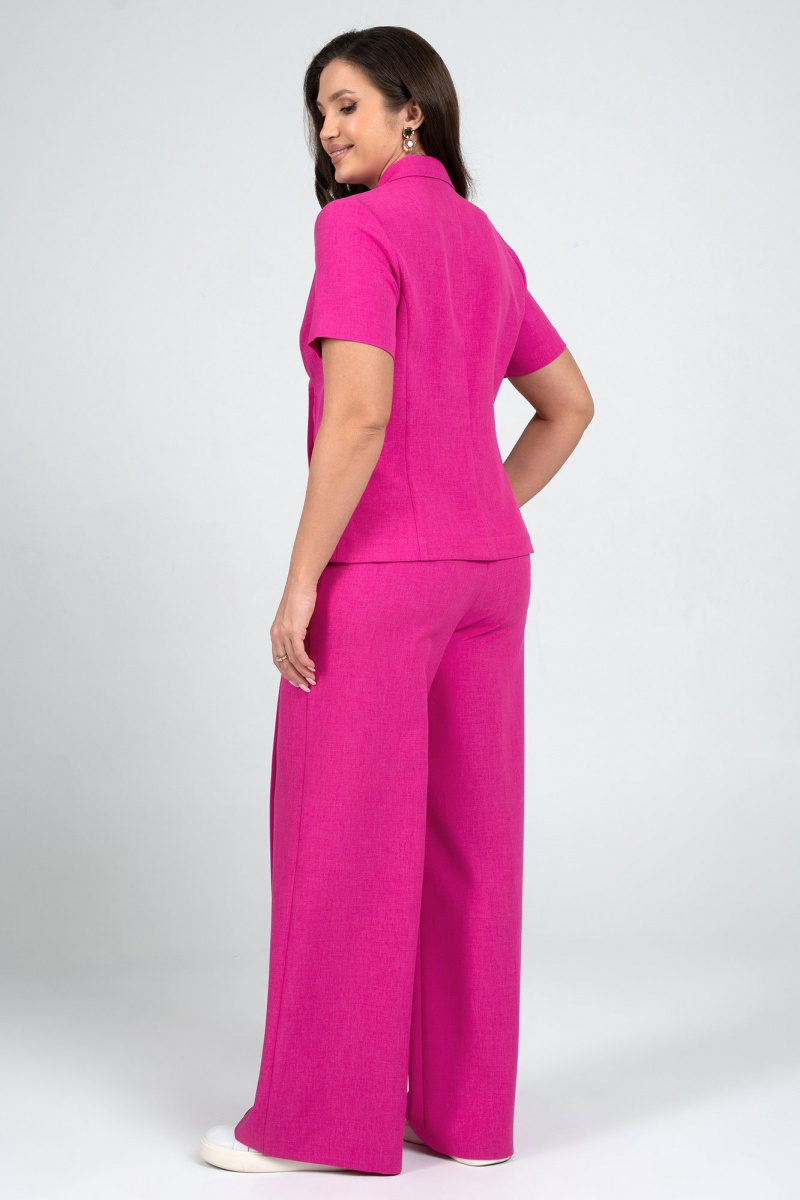 Брючный костюм Alani Collection 2344 фуксия