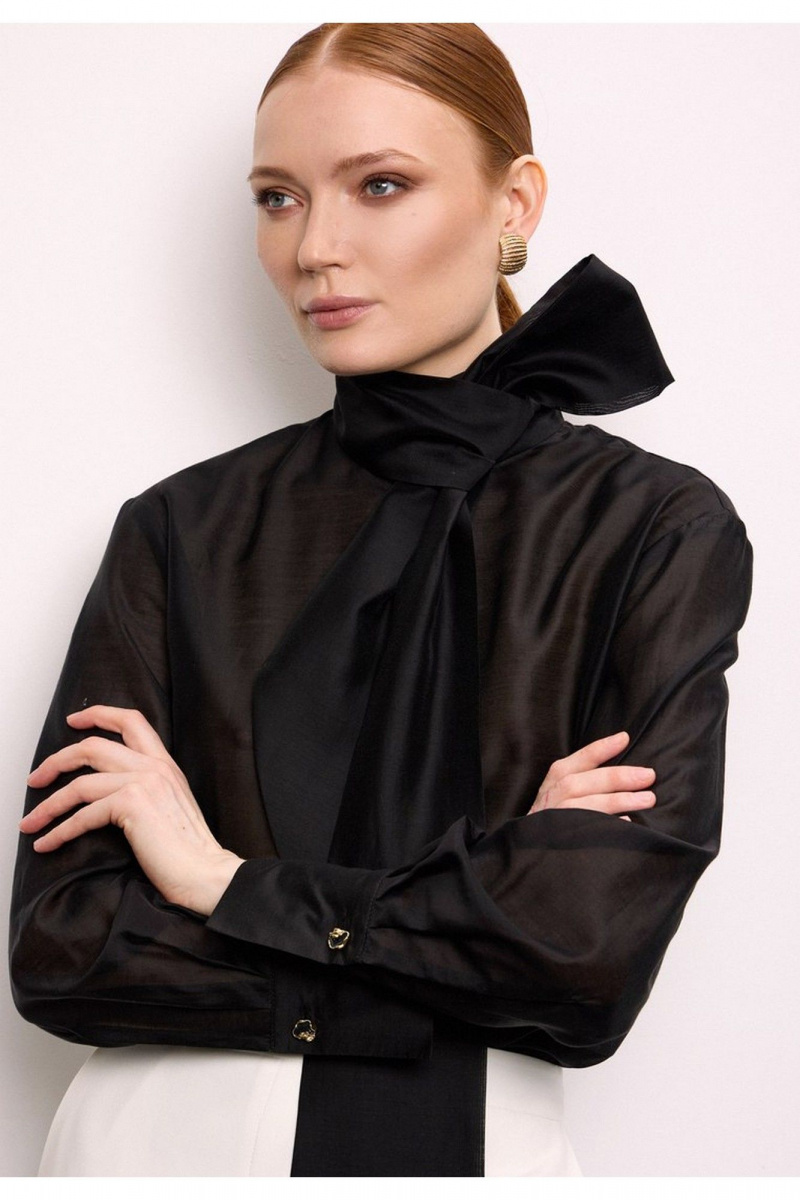 Блузы DEVITA 6028-1 черный