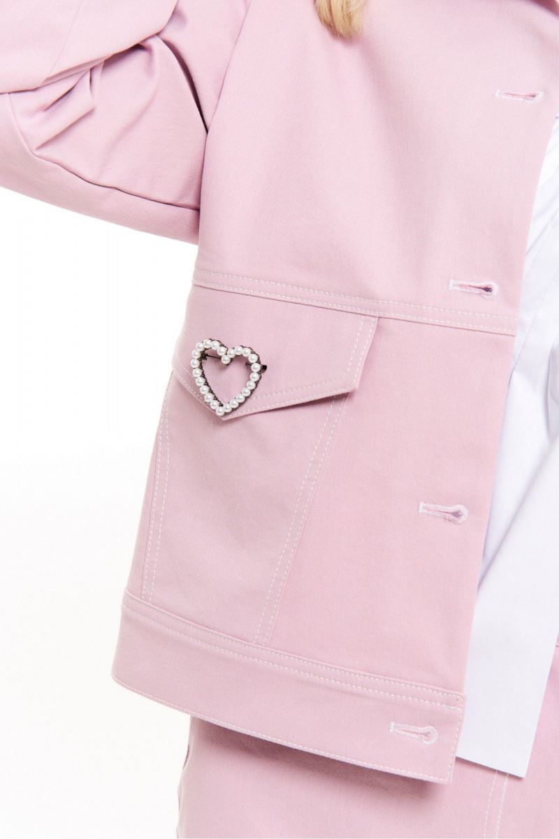 Жакеты Панда 14533 розовый