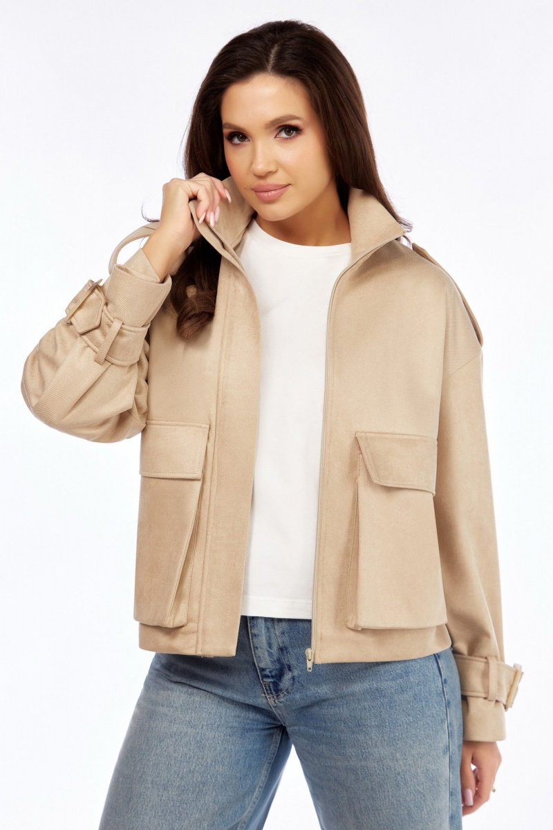 Жакеты LEANNA-STYLE 6009 бежевый
