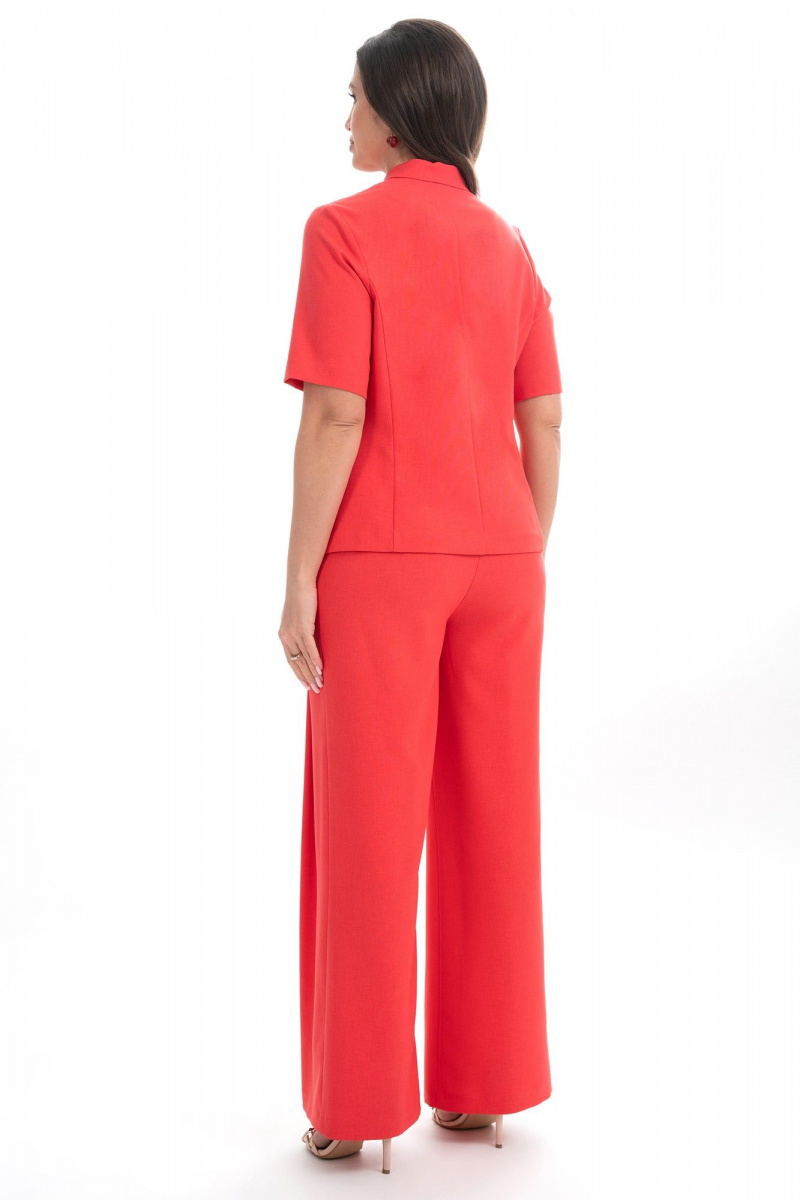 Брючный костюм Alani Collection 2334 коралл