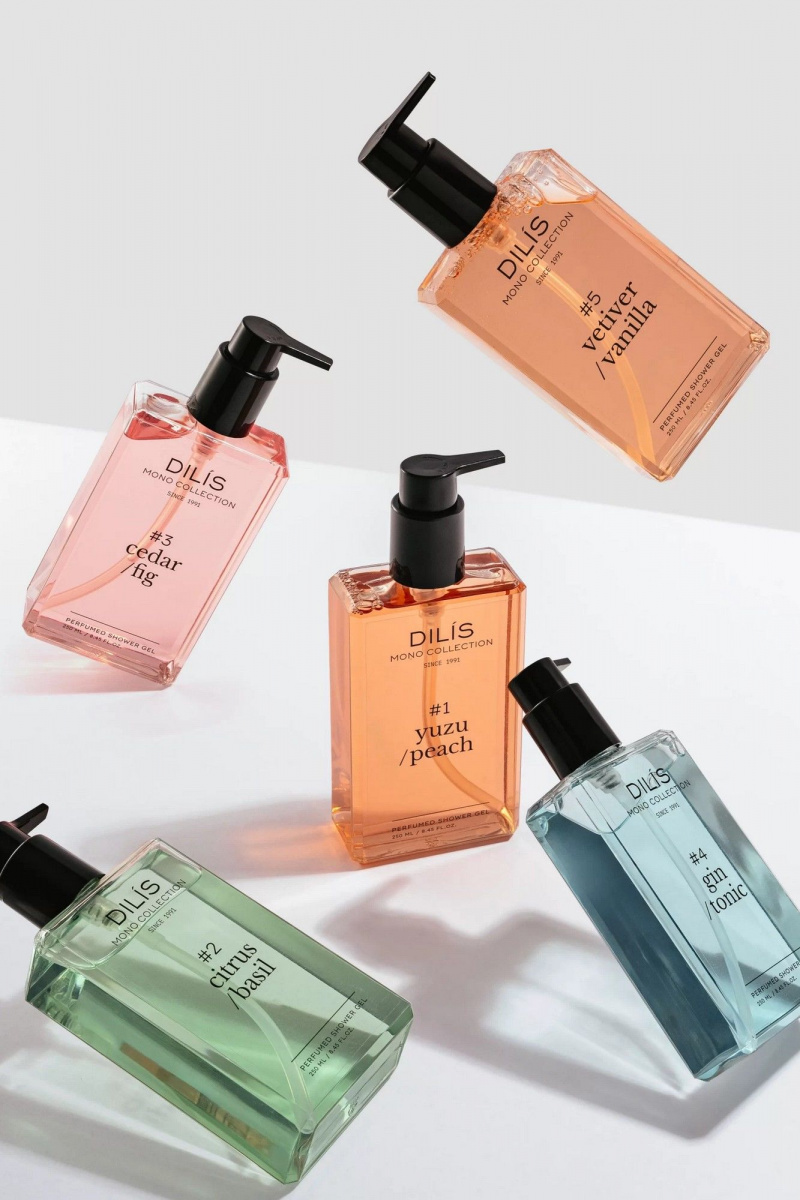 Для душа и ванны DILIS PERFUMED SHOWER GEL #3 CEDAR/FIG
