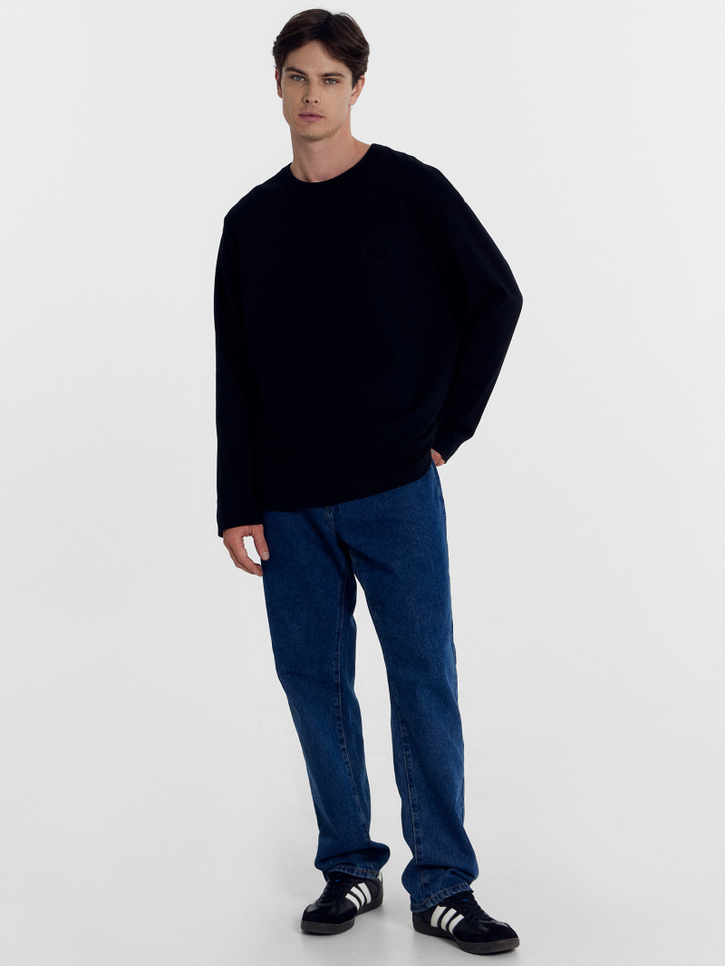 Джемперы Mark Formelle 121902/24-3965П-0 черный_печать_1_сл_на_пол