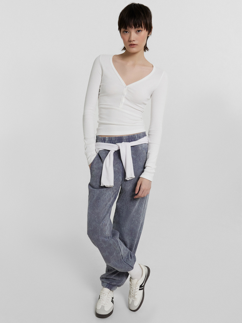 Брюки Mark Formelle 182531/24-ОБР35061П-7 ACID_WASH_серый_009.2_1_Эйсид
