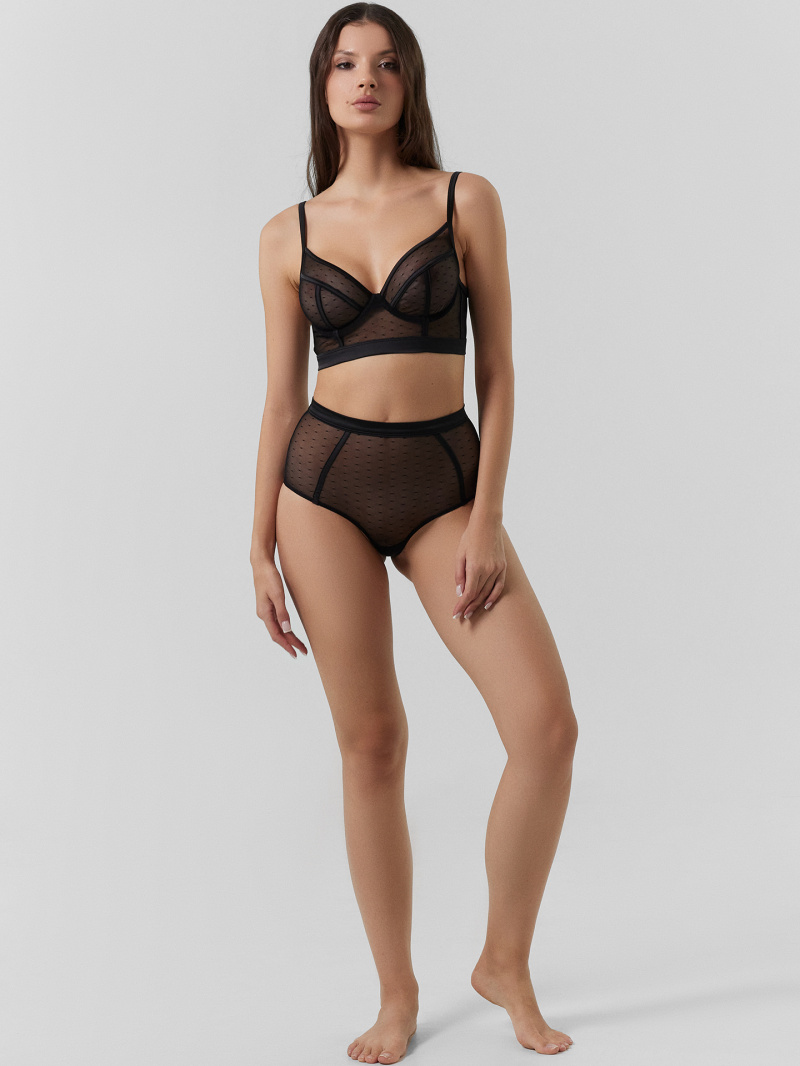 Трусы Mark Formelle 412468/24-21.55-28064Ц-16 черный_в_горошек