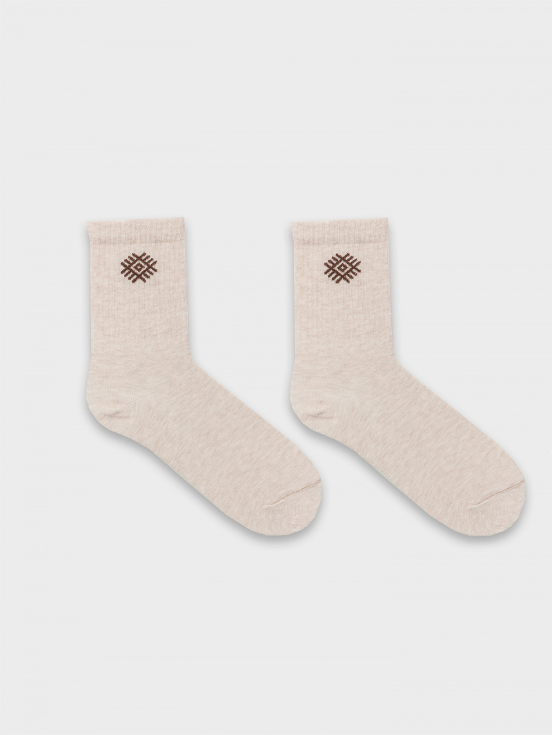 Колготки и носки Mark Formelle 444K-2775/B4-24444K бежевый_меланж_рис.2775