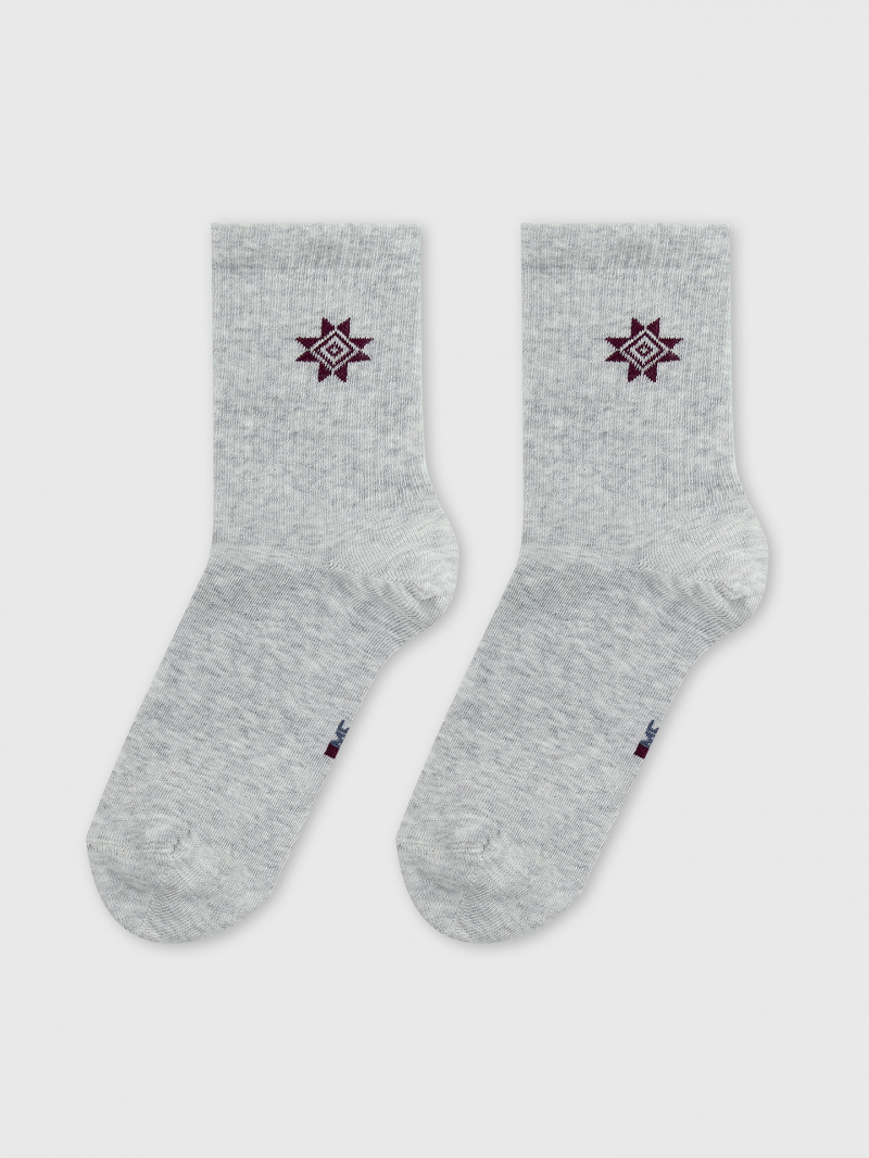 Носки и гетры Mark Formelle 559U-2810/24559U св.серый_меланж_рис.2810