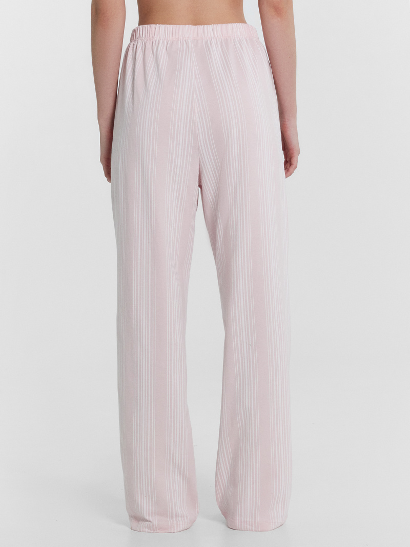 Пижамы Mark Formelle 592462/24-30413ПП-5 белая_полоска_на_нежно_розовом