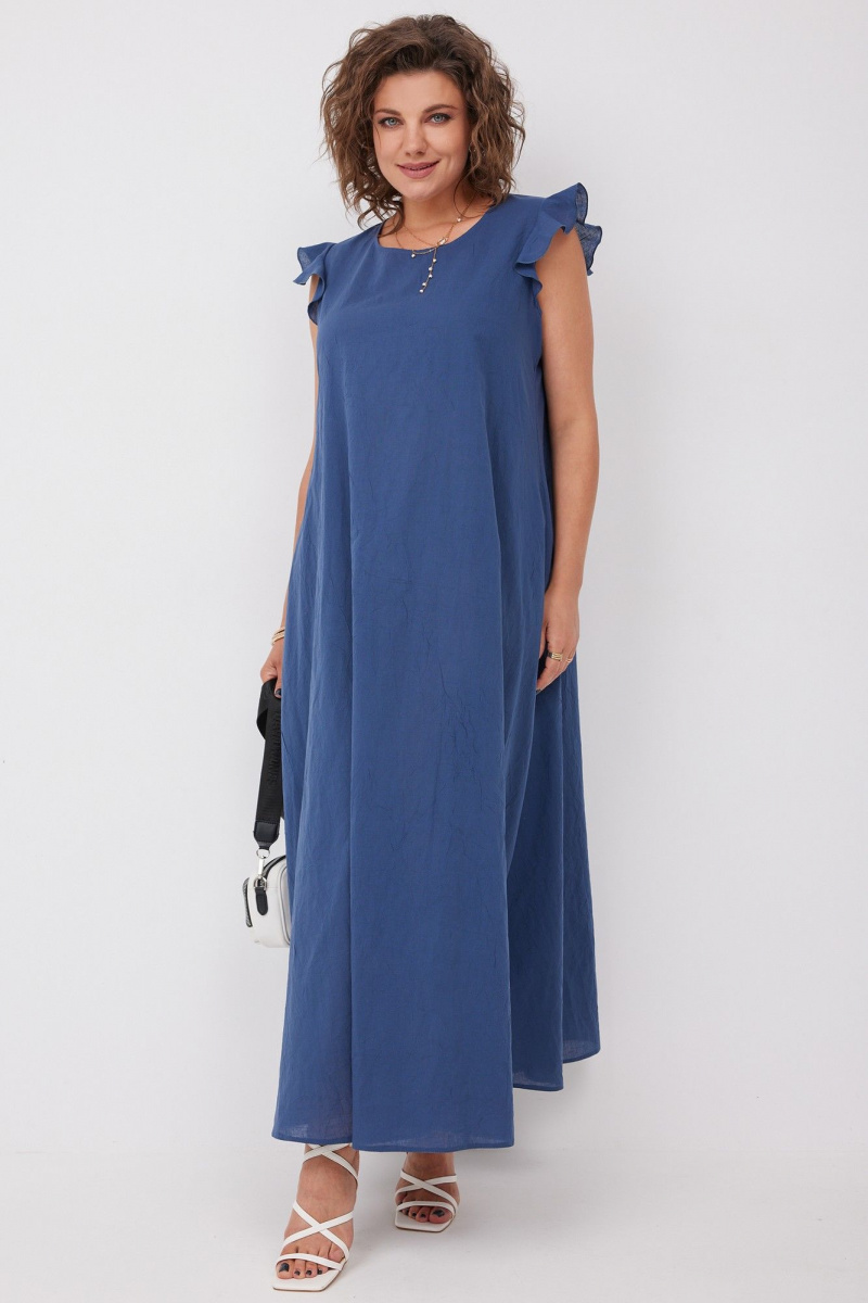 Платья BegiModa 1046 синий