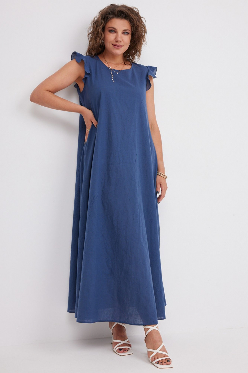 Платья BegiModa 1046 синий