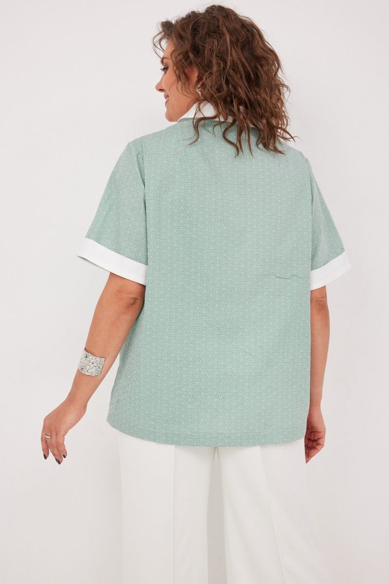 Блузы BegiModa 4126 шалфей