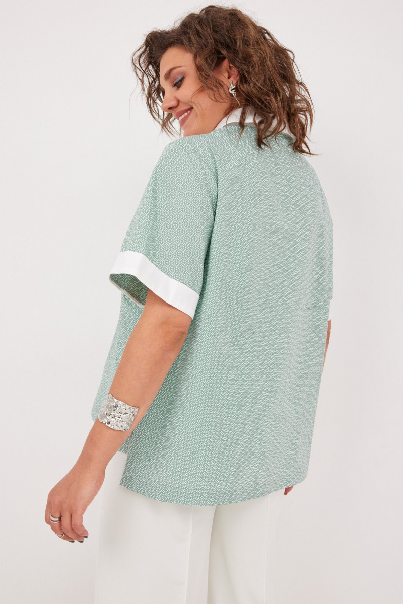 Блузы BegiModa 4126 шалфей