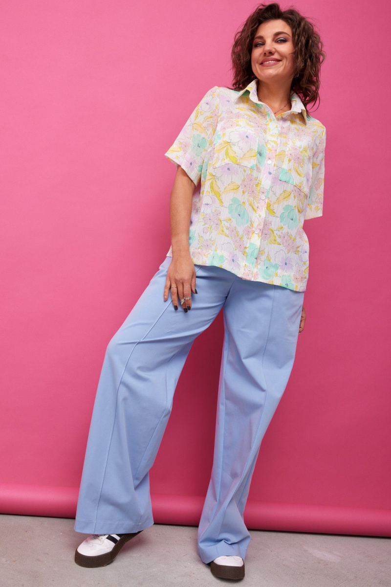 Блузы BegiModa 4127 акварель