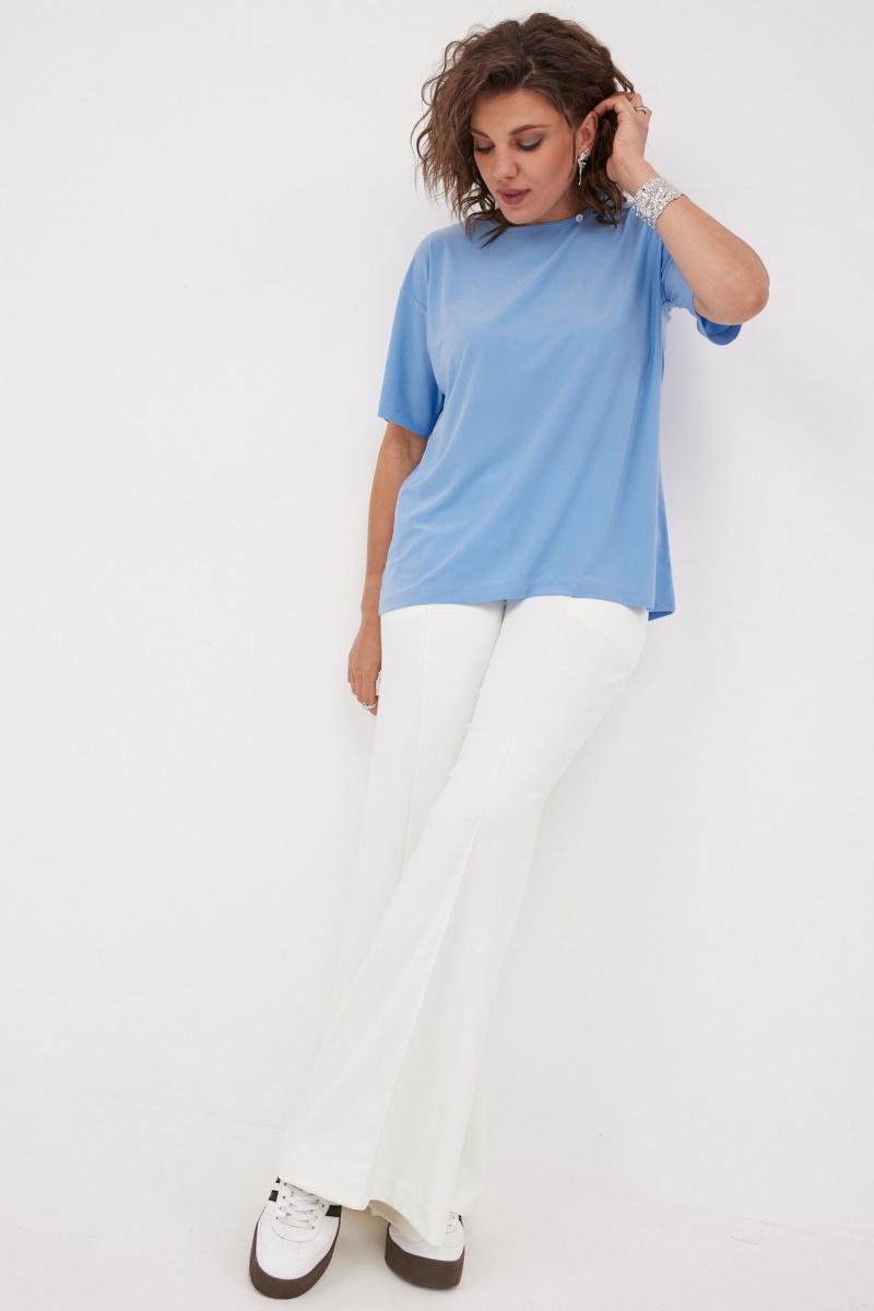 Блузы BegiModa 4128 голубой