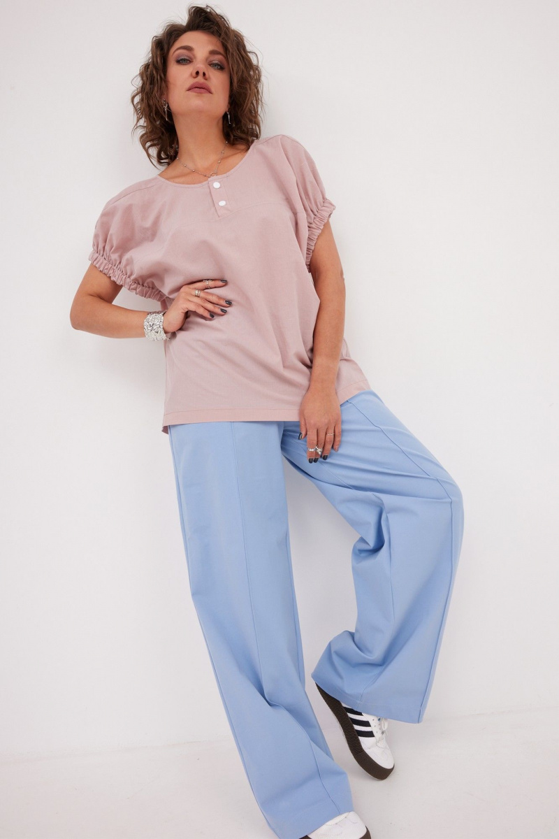 Брюки BegiModa 6065 голубой