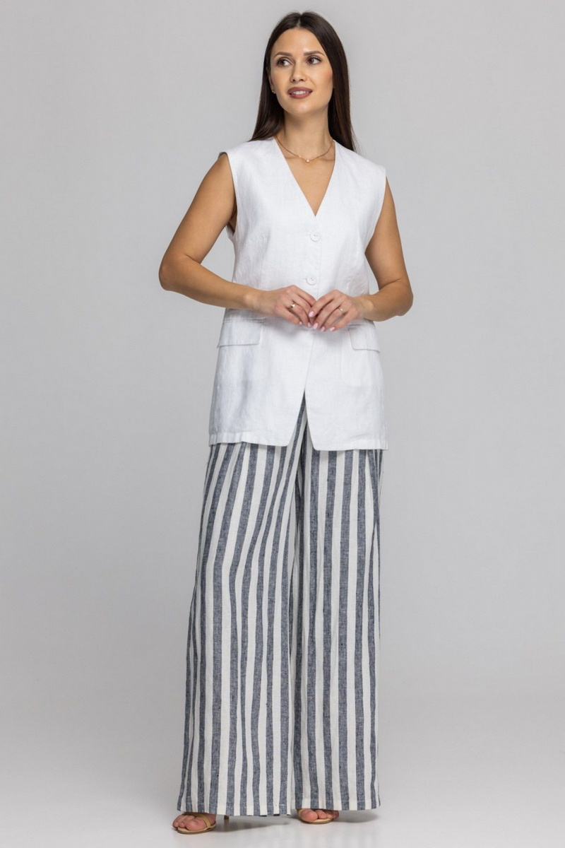 Жилеты FASHION CENTRE Л-3967/б белый