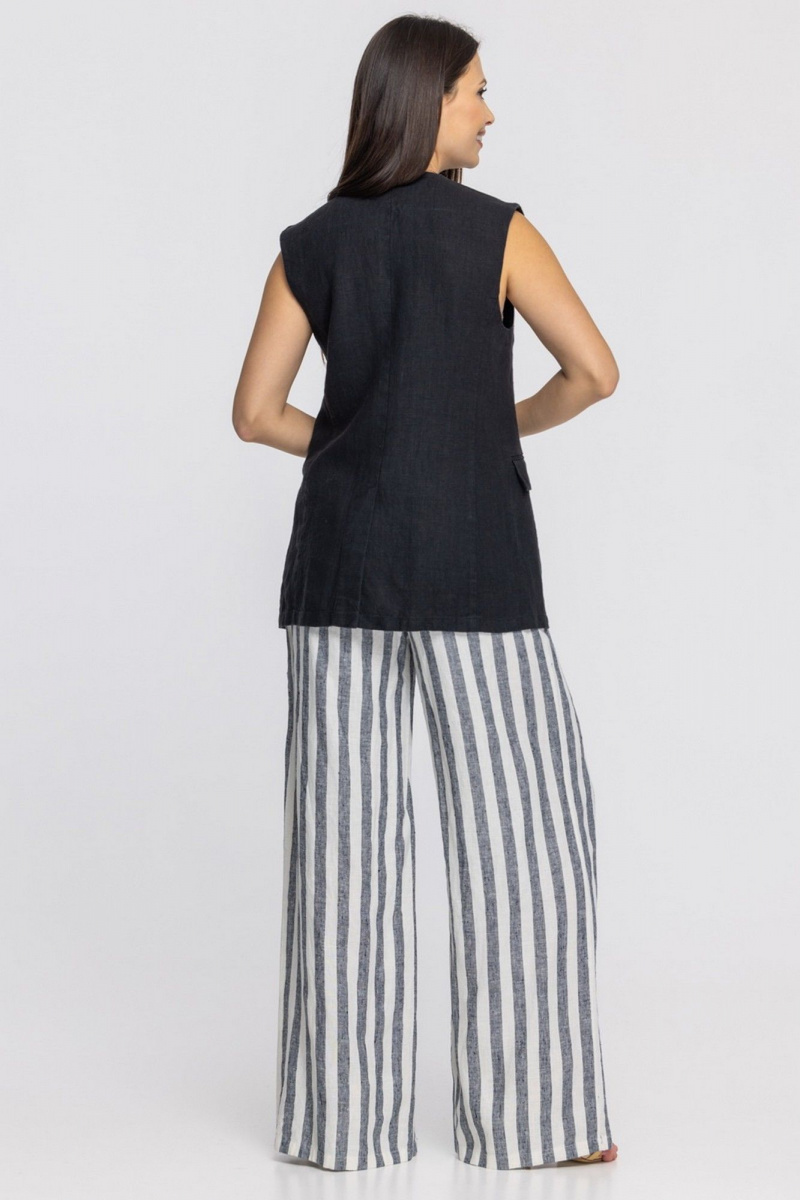 Жилеты FASHION CENTRE Л-3967/ч чёрный