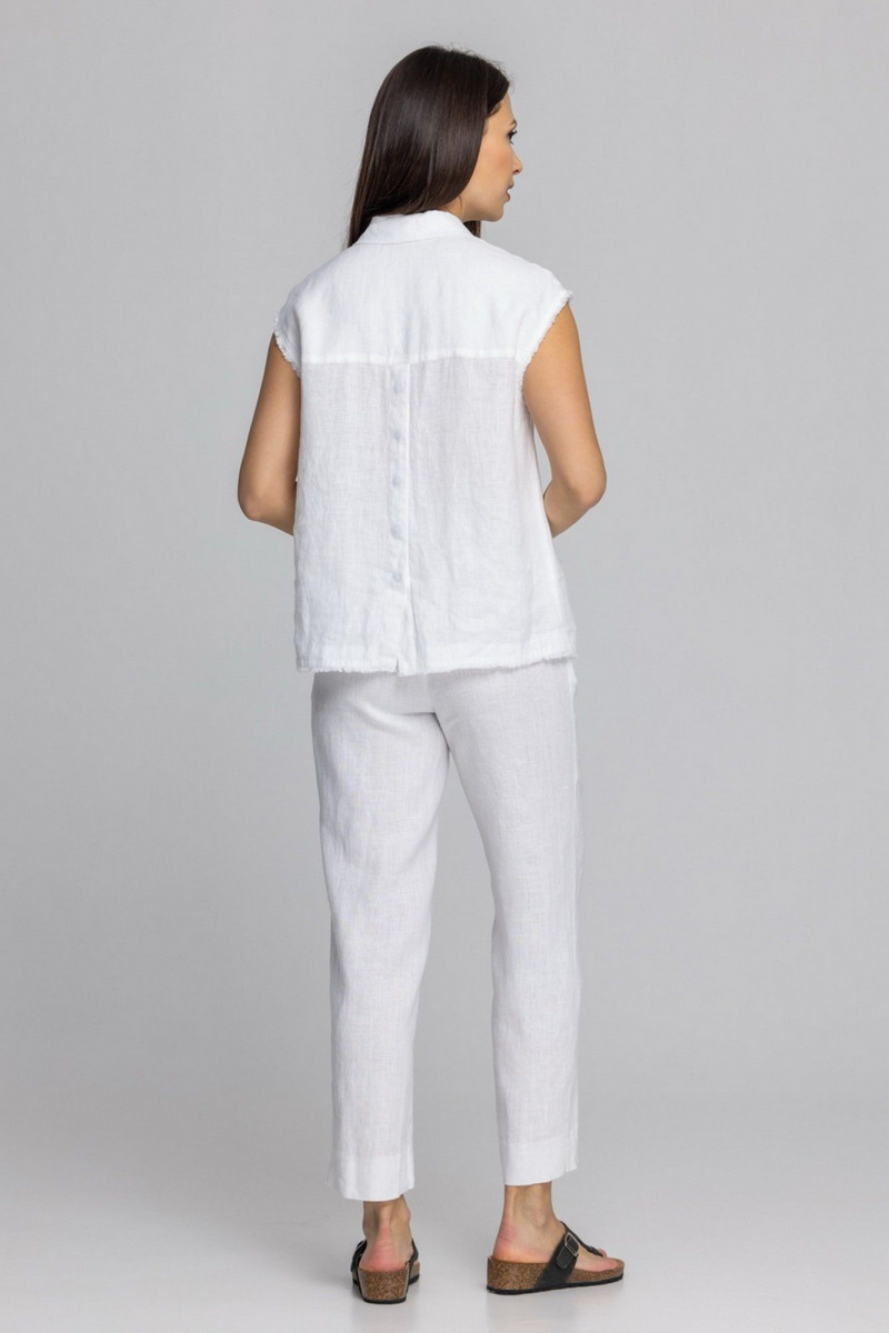 Брюки FASHION CENTRE Л-3971/б белый