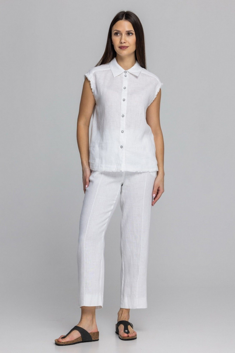 Брюки FASHION CENTRE Л-3971/б белый