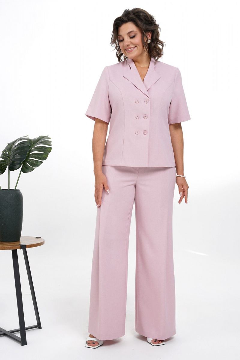Брючный комплект Alani Collection 2334 розовый