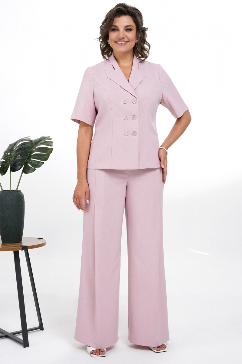Брючный комплект Alani Collection 2334 розовый