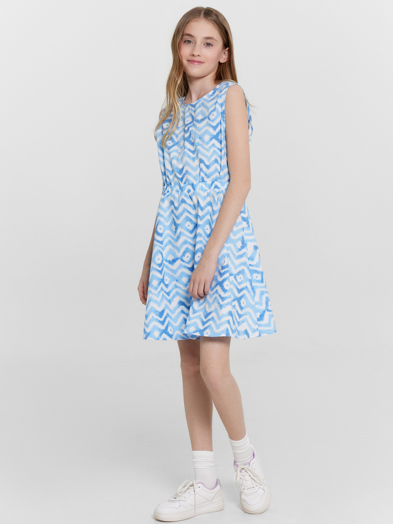 Сарафан Mark Formelle 177743/24-33355П-9 зигзаги_на_белом