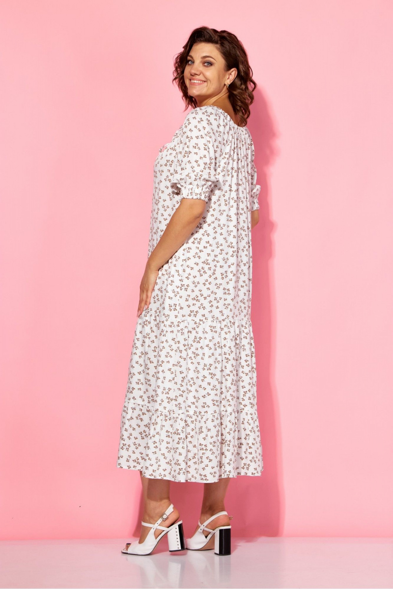 Платья AVA fashion М-124 молочный