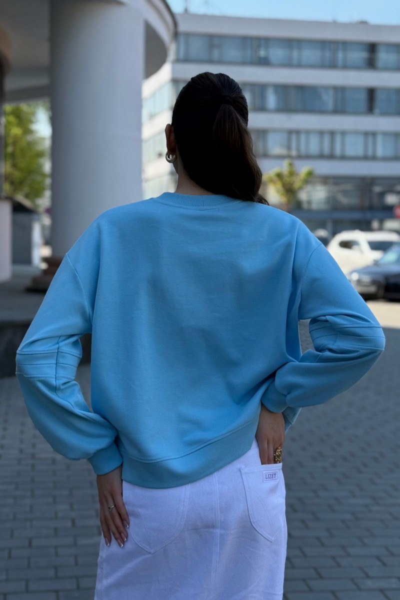 Джемперы LIZET М472 голубой