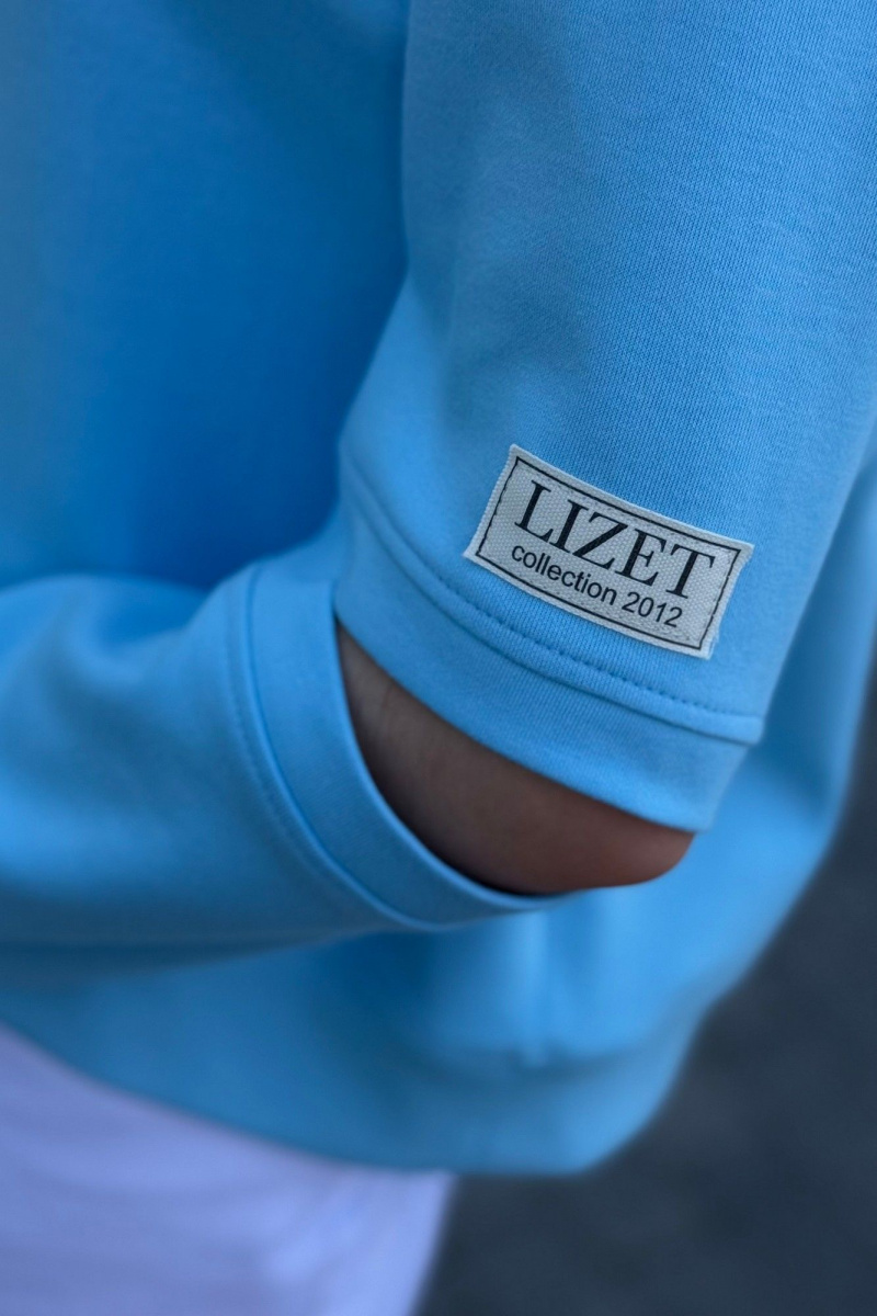 Джемперы LIZET М472 голубой