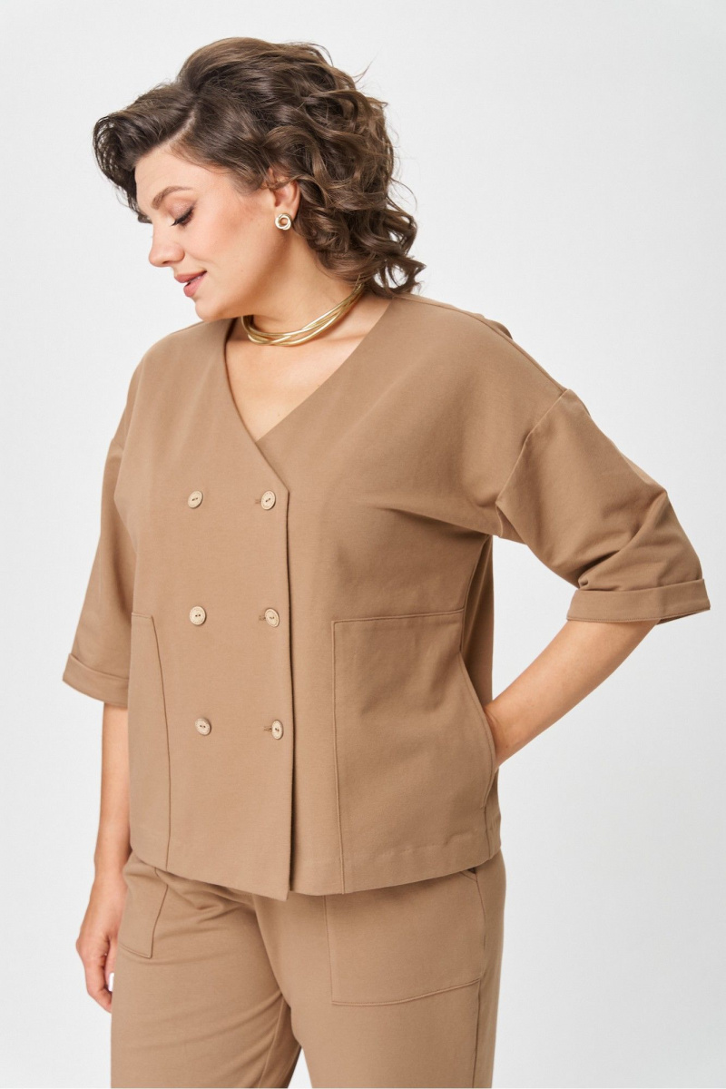 Брючный костюм Rumoda 2136 капучино