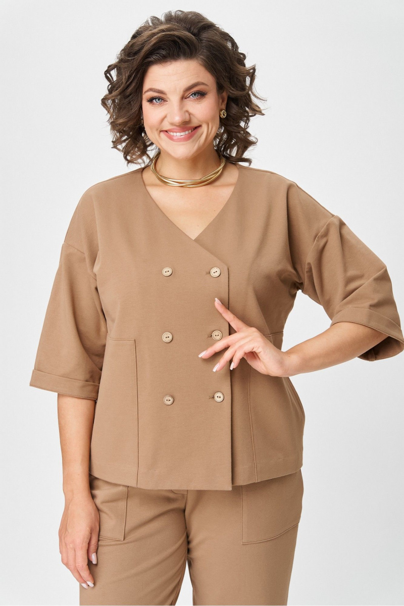 Брючный костюм Rumoda 2136 капучино
