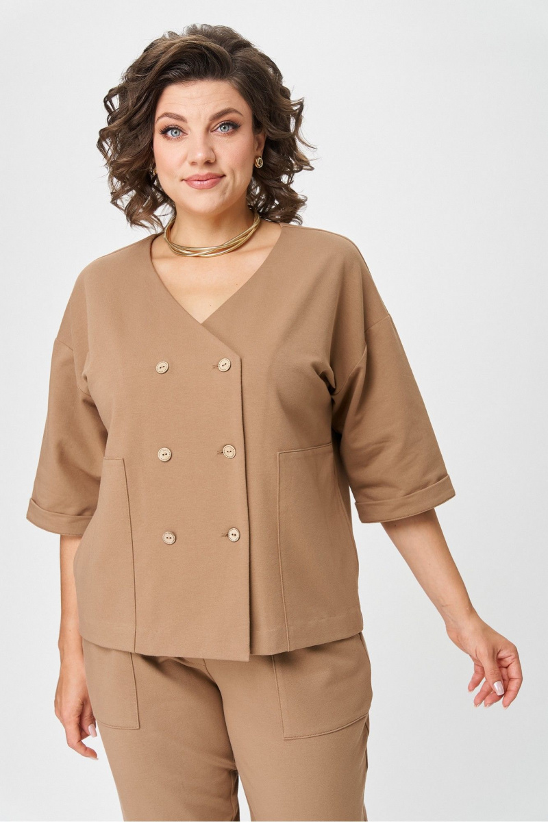 Брючный костюм Rumoda 2136 капучино