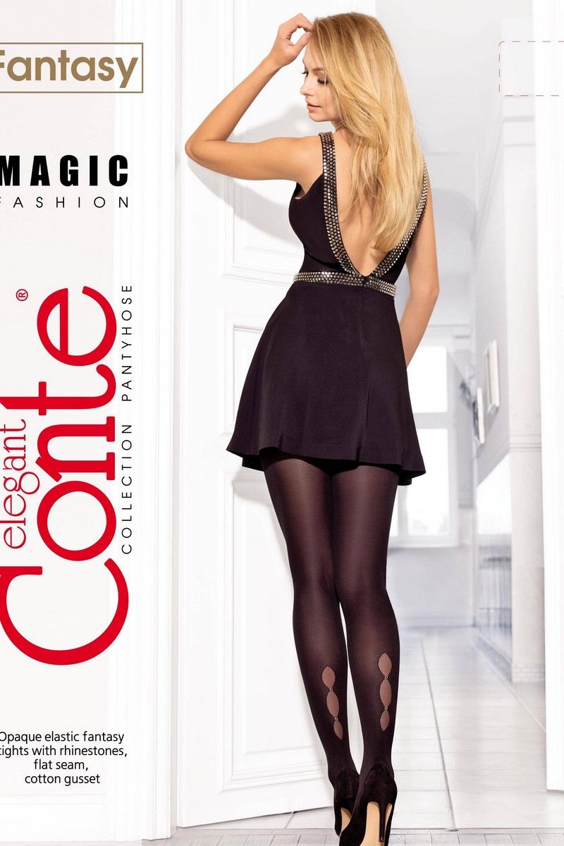 Колготки Conte Elegant Fantasy_Magic_Nero