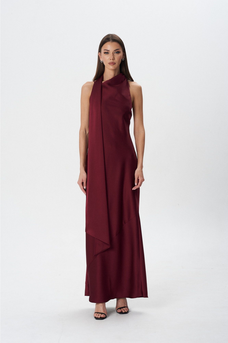 Платья Lady Line 1594 бордо