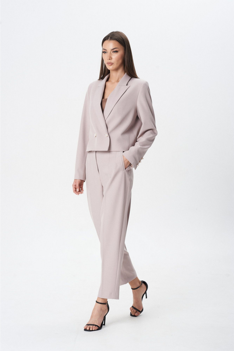 Брючный костюм Lady Line 1593 розовый