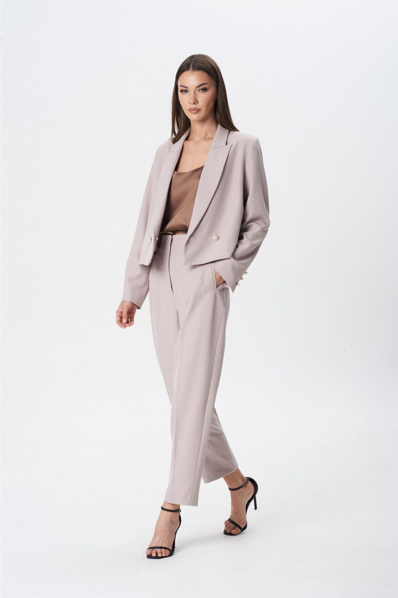 Брючный костюм Lady Line 1593 розовый