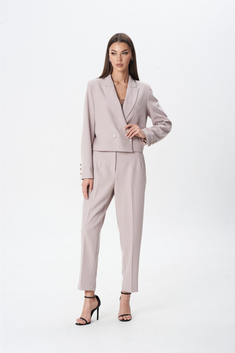 Брючный костюм Lady Line 1593 розовый