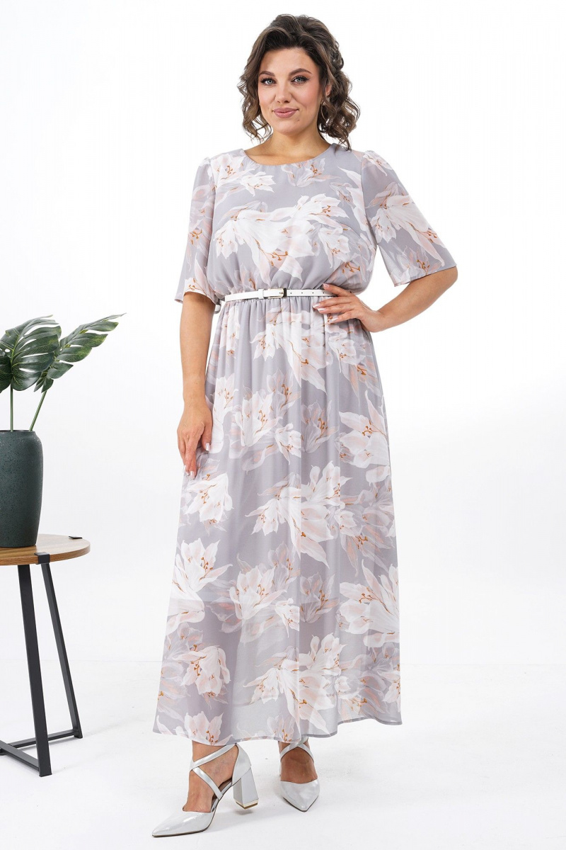Платья Alani Collection 2369 серый