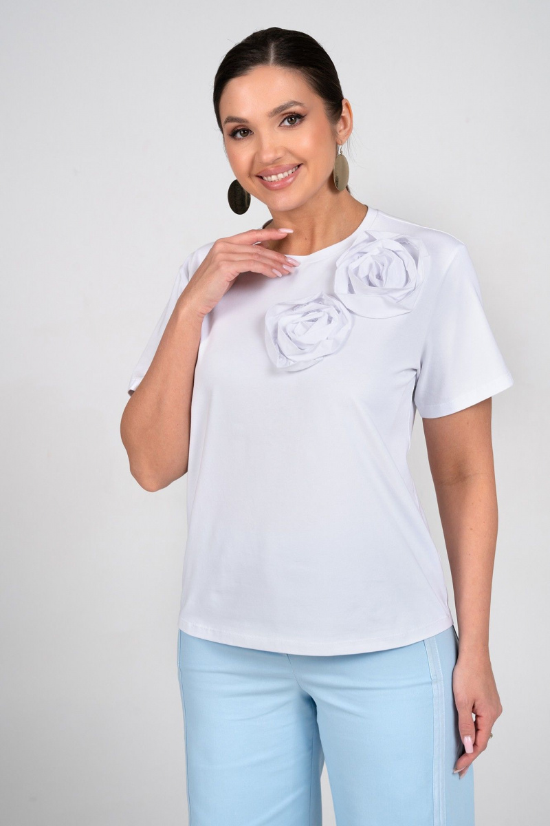 Брючный комплект Alani Collection 2360 голубой