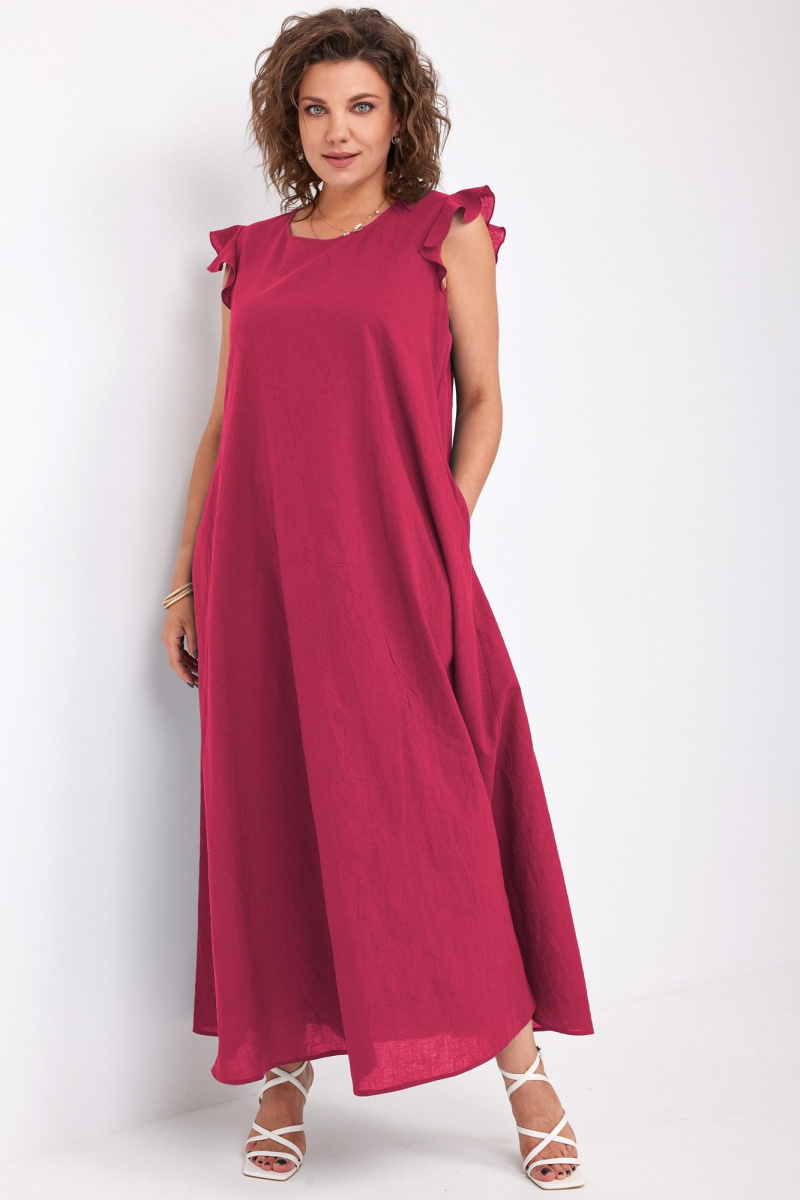 Платья BegiModa 1046 рубин