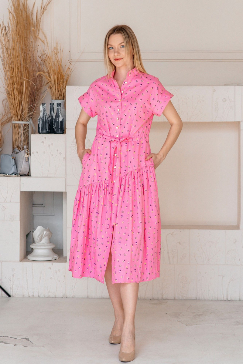 Платья Shymoda М_434-25 розовый