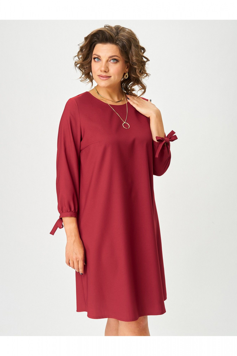 Платья Zlata 4450 бордовый