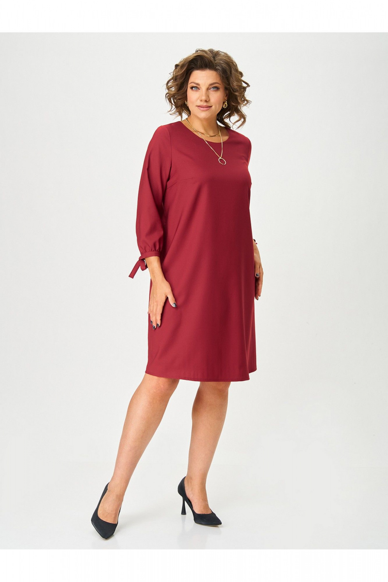 Платья Zlata 4450 бордовый