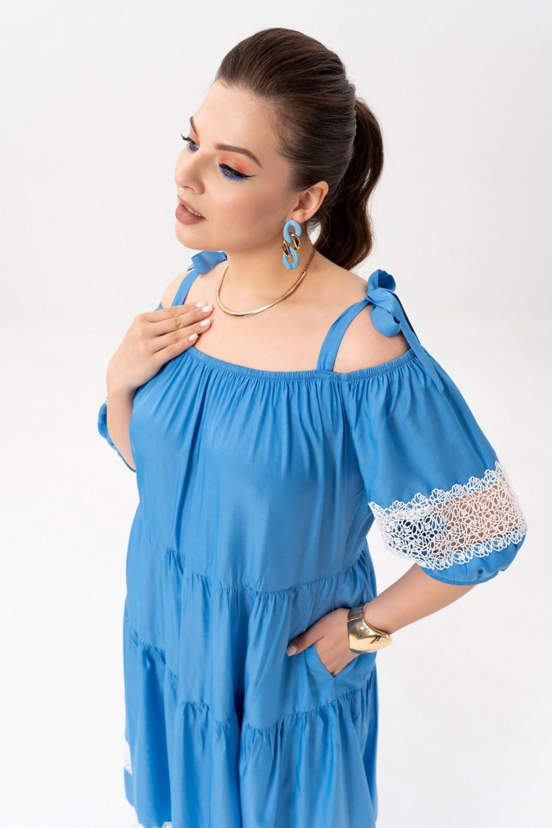 Платья Andina 830-3 индиго