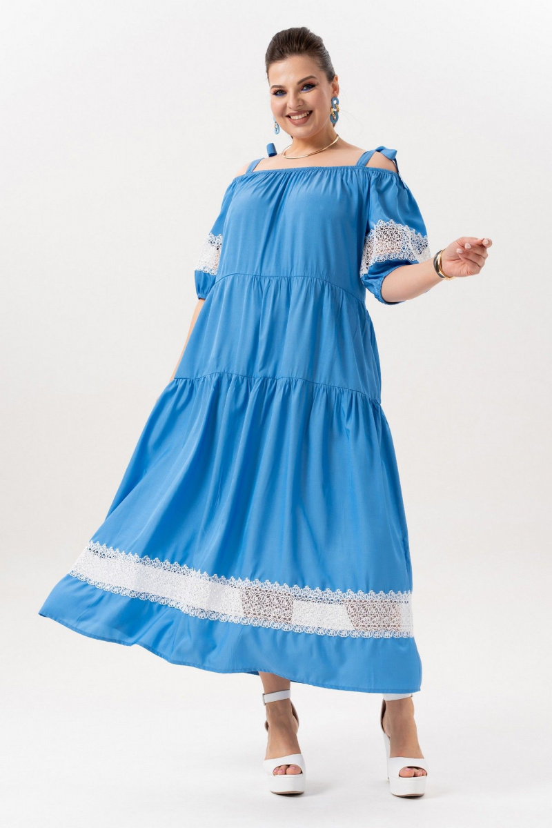 Платья Andina 830-3 индиго