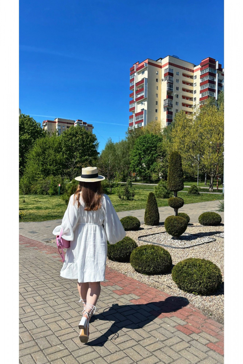 Платья ALIN 3003 белый