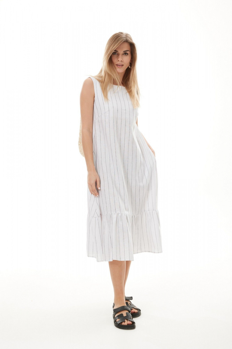 Платья NiV NiV fashion 411 белый