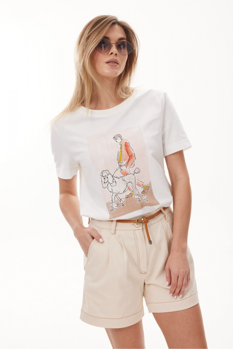 Майки NiV NiV fashion 418 молочный