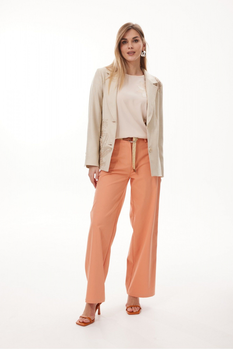 Брюки NiV NiV fashion 423 коралловый