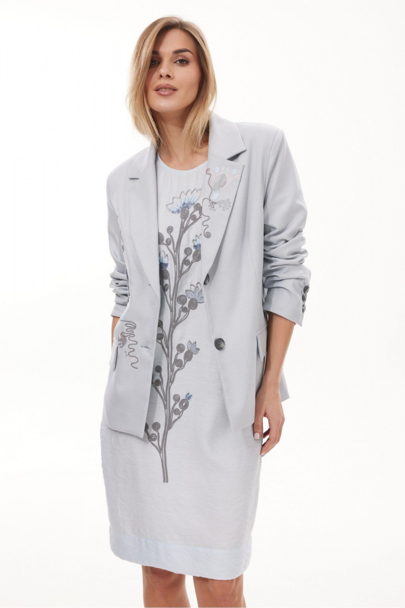 Жакеты NiV NiV fashion 440 голубой